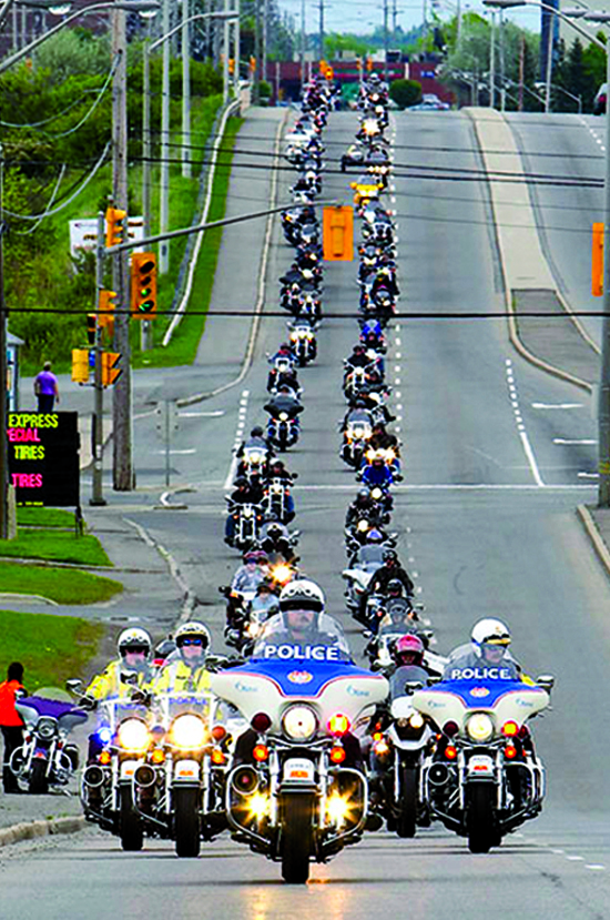 MRFD Ottawa Ribbon of Motorcycles